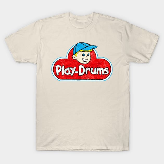 Vintage play drums play doh T-Shirt by Utopia Art &amp; Illustration
